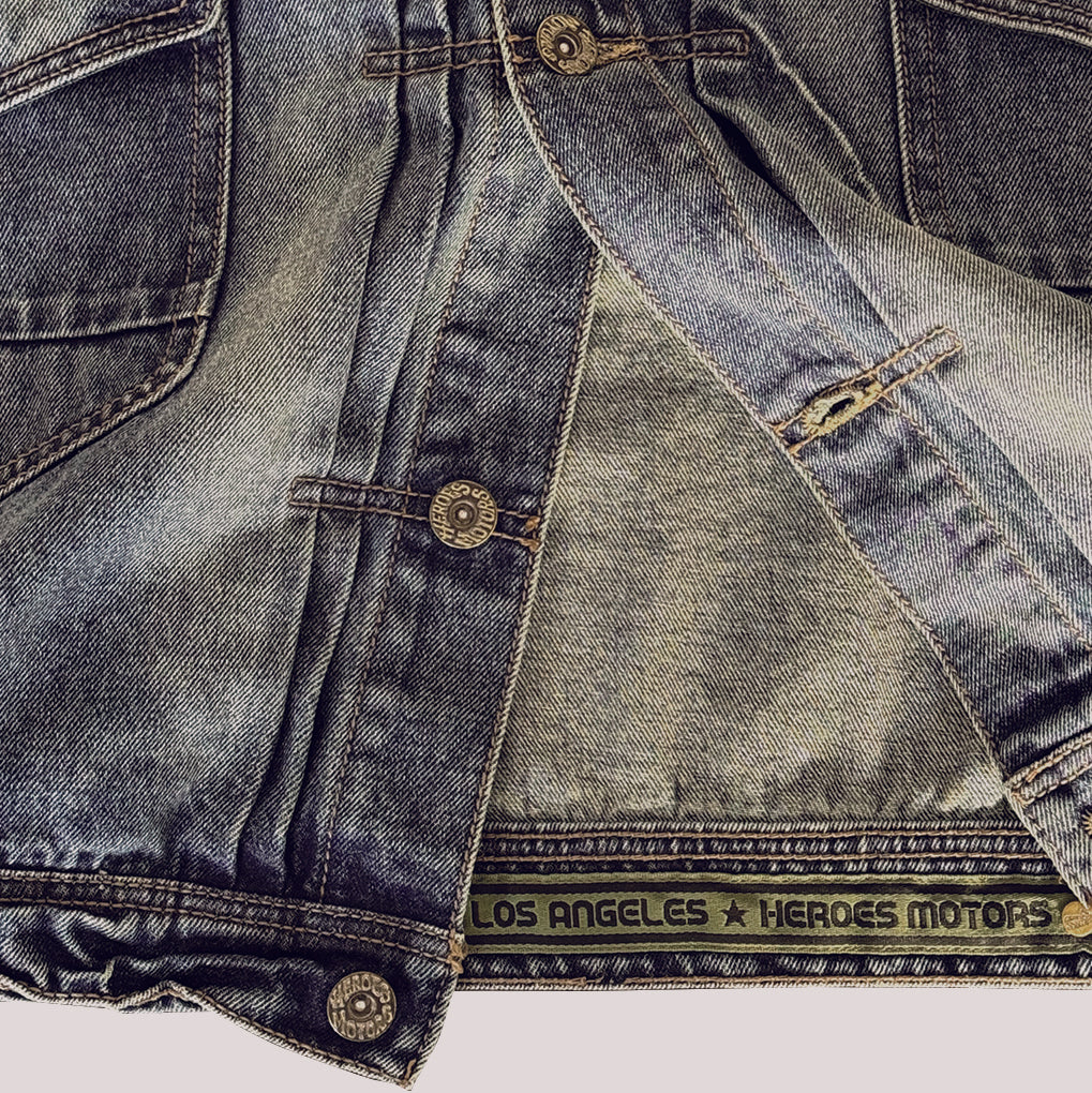 Denim jacket "King of Cool"