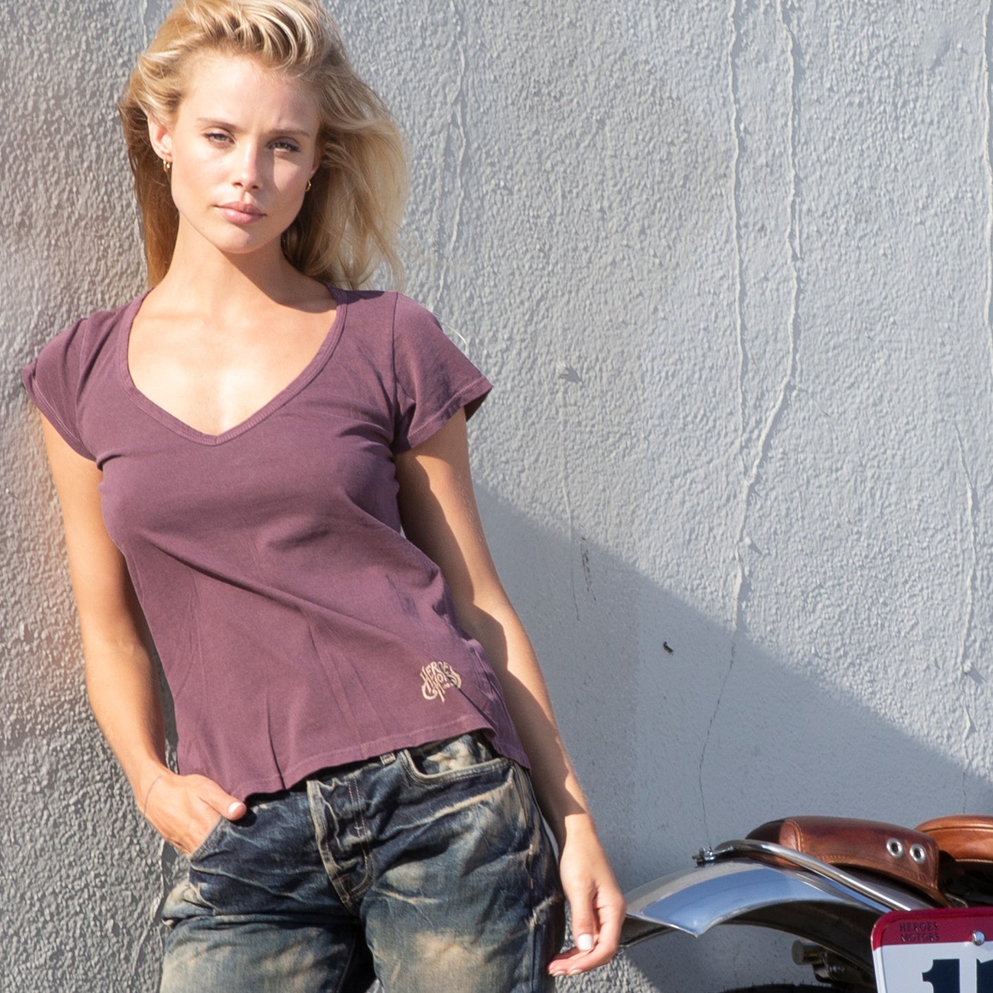 Tee-shirt "Easy R" - Heroes Motorcycles