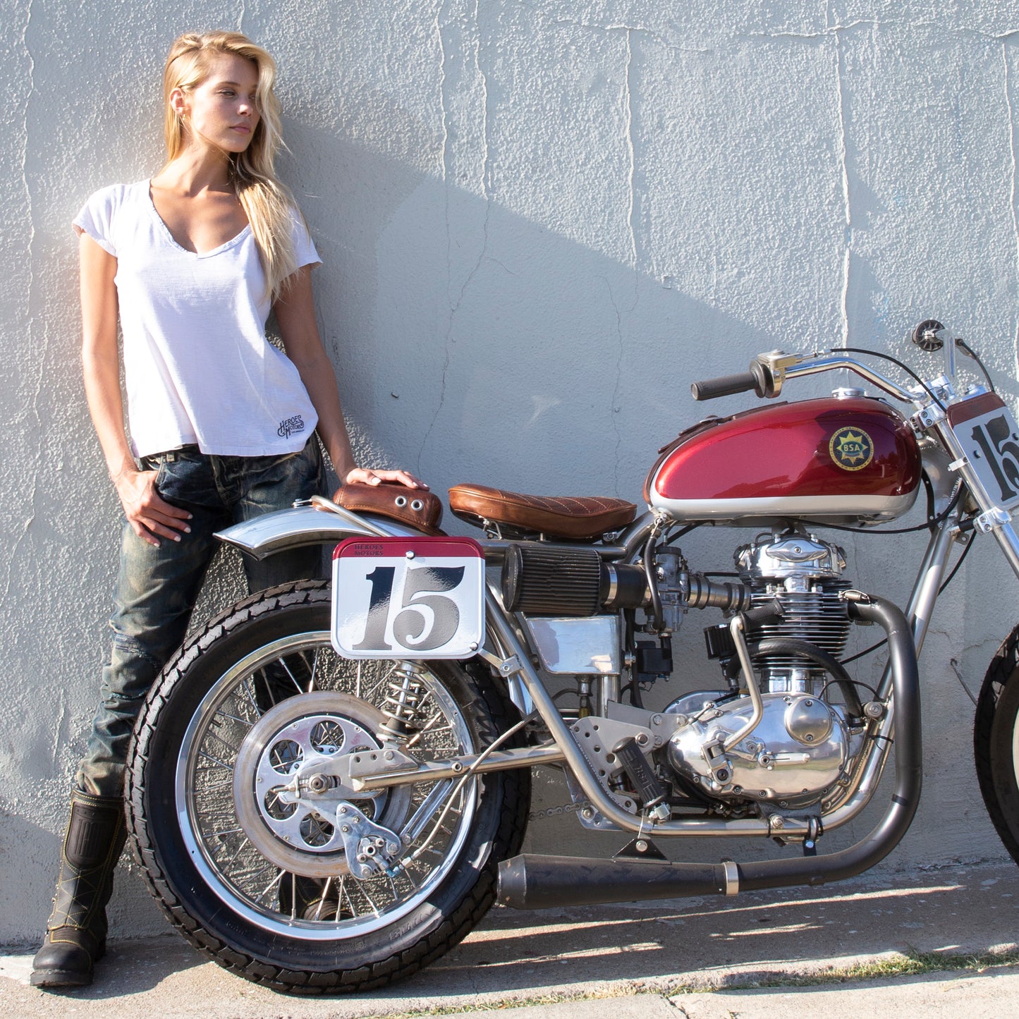 Tee-shirt "Ride Fast" W - Heroes Motorcycles