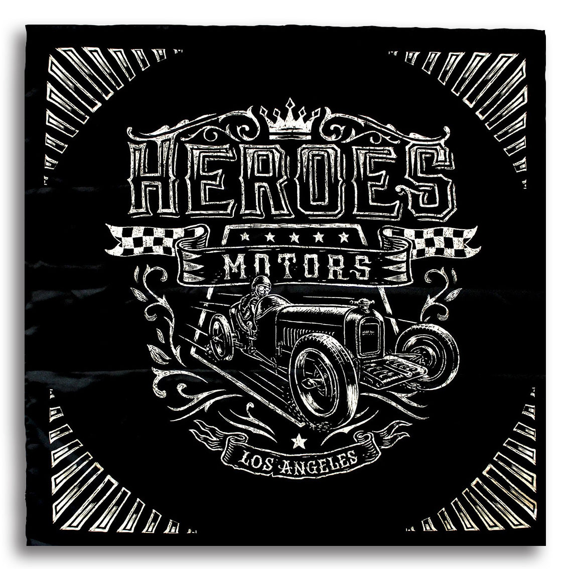 Scarf Race Car Sketch