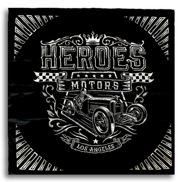 Scarf Race Car Sketch