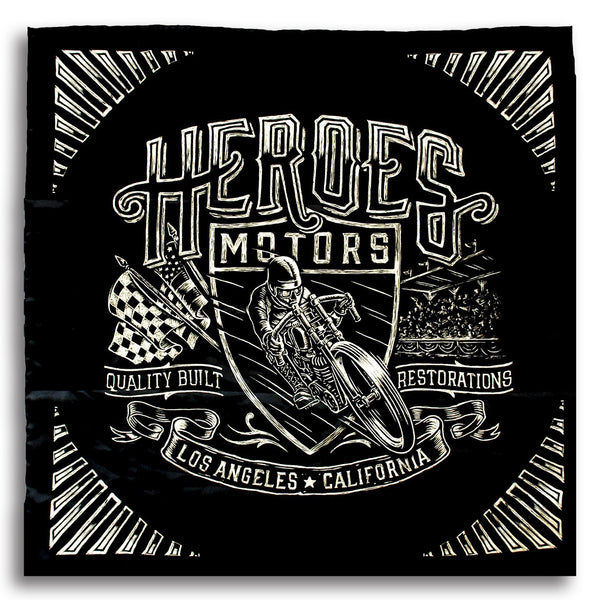 Scarf Race Moto Sketch