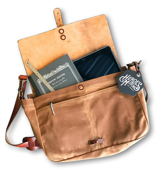 HEROES BIKER MESSENGER BAG - Heroes Motorcycles