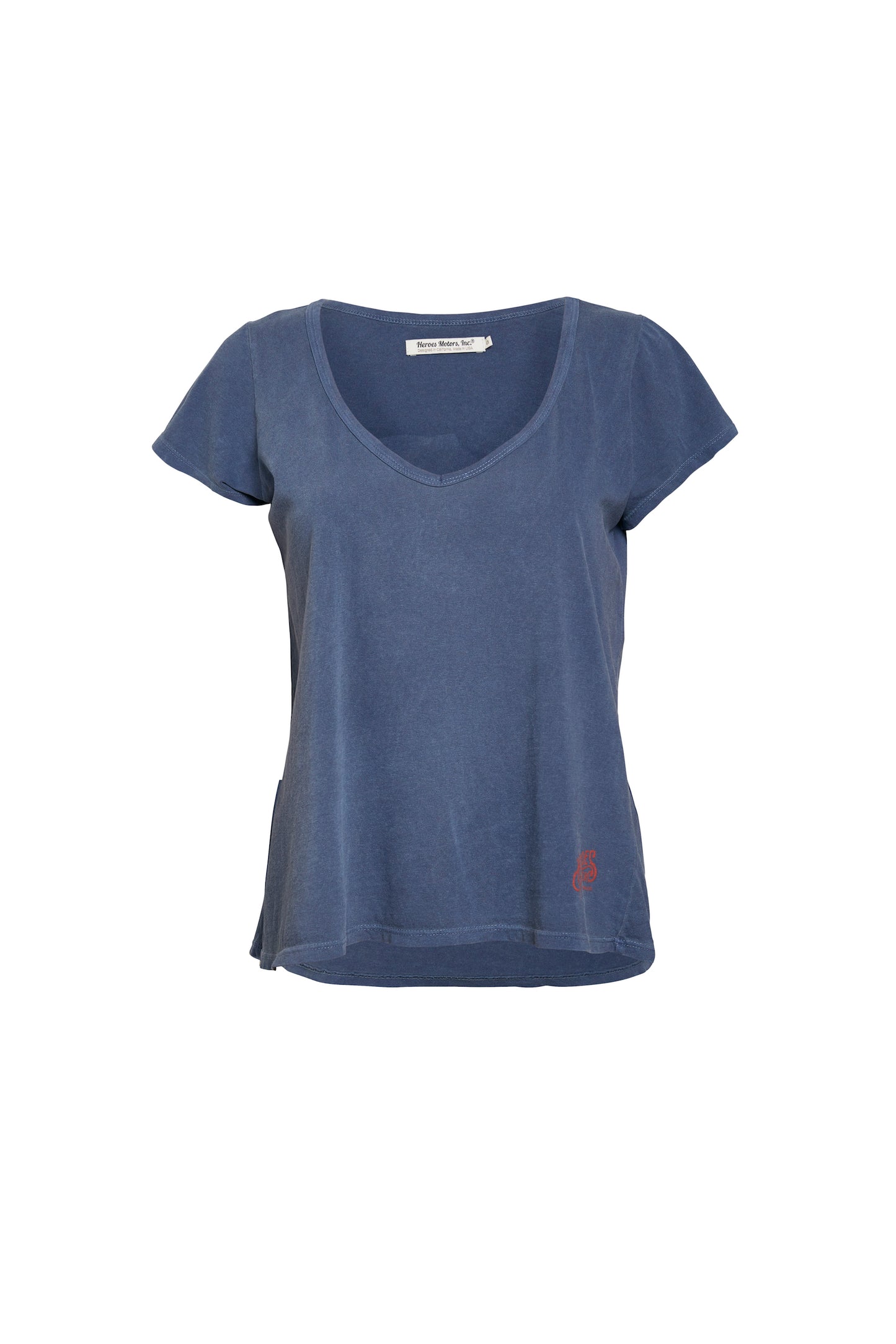 Tee-shirt "Number One" Blue - Heroes Motorcycles