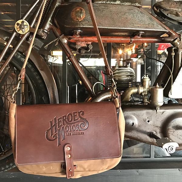 HEROES BIKER MESSENGER BAG - Heroes Motorcycles