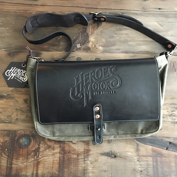 HEROES BIKER MESSENGER BAG - Heroes Motorcycles