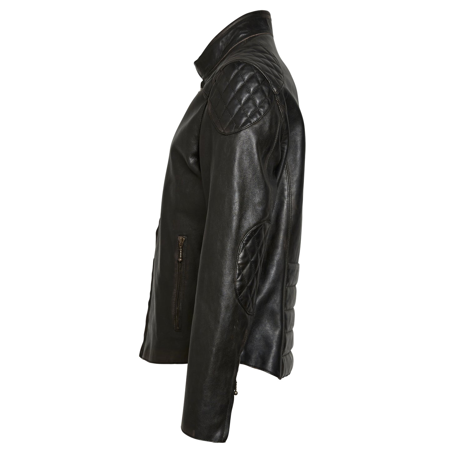 “Cafe Racer” Men Leather Jacket - Heroes Motorcycles
