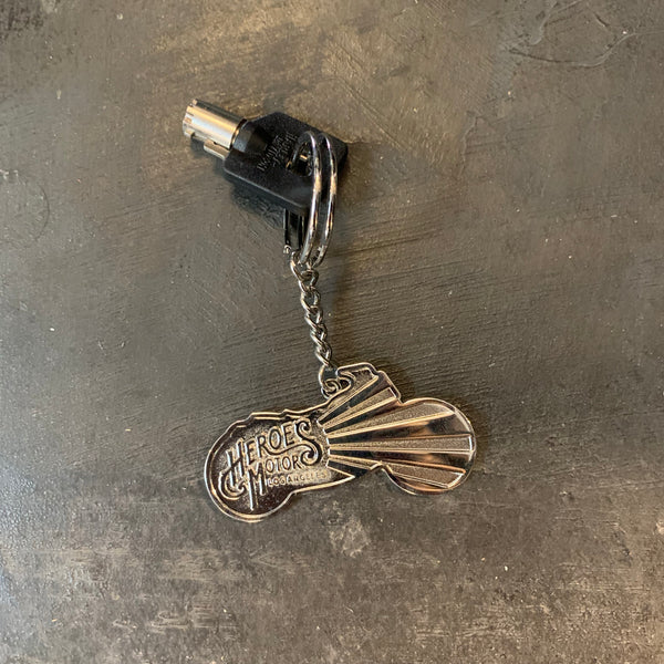 Key chain "54" Red Rose - Heroes Motorcycles