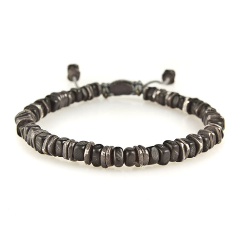 Heroes Motors Jewelry by MCohendesigns Horn Disc Oxidized Bracelet