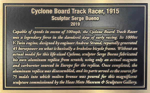 Cyclone Board Track Racer, 1915