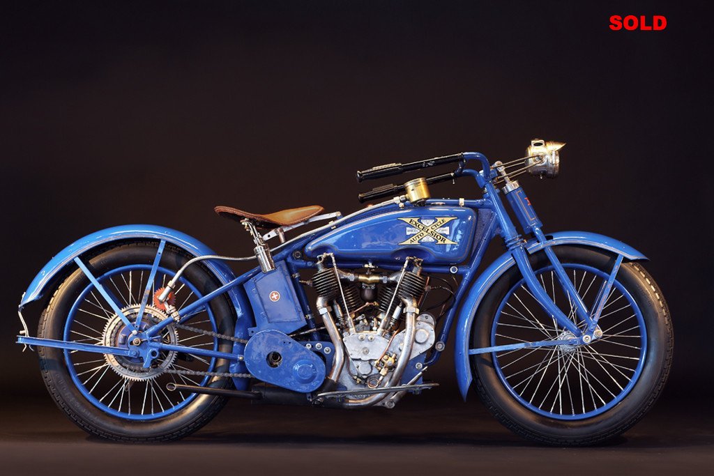 1922 EXCELSIOR series 20 1000Cc Model "DeLuxe" Henderson - Heroes Motorcycles