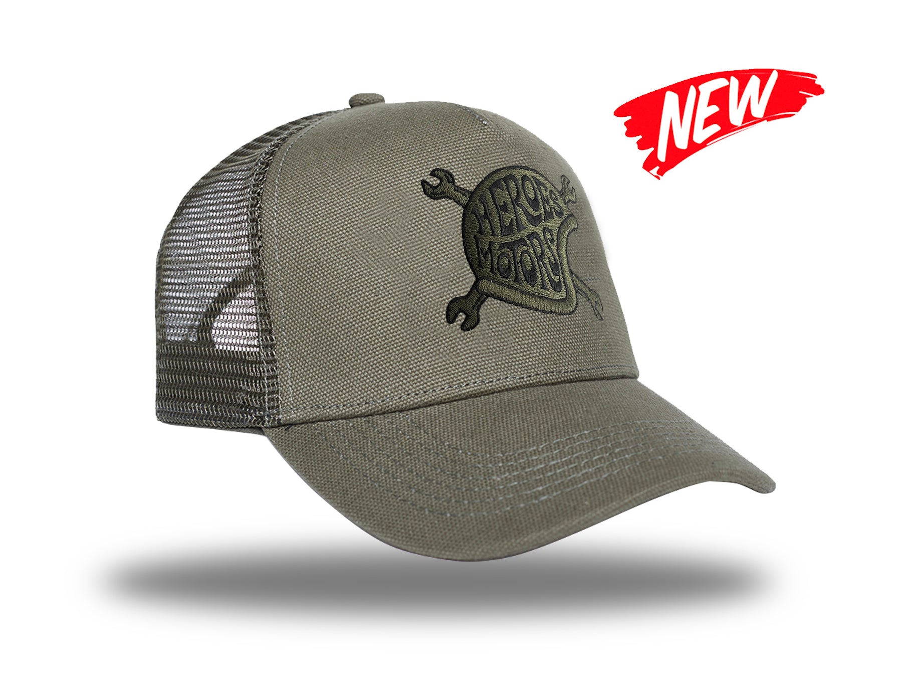 Trucker Hat "Helmet" HM6021 Army/Black