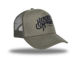 Trucker Hat "3D" HM6001 Army/Black