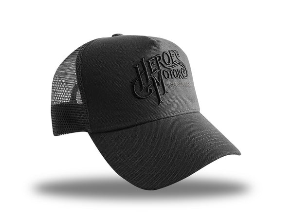 Trucker Hat "3D" HM6001 Full Black