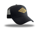 Trucker Hat "Arrow" HM6020 Black/Gold