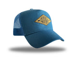 Trucker Hat "Arrow" HM6020 Blue/Gold