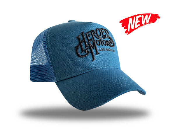 Trucker Hat "3D" HM6001 Blue/Black