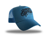 Trucker Hat "3D" HM6001 Blue/Black