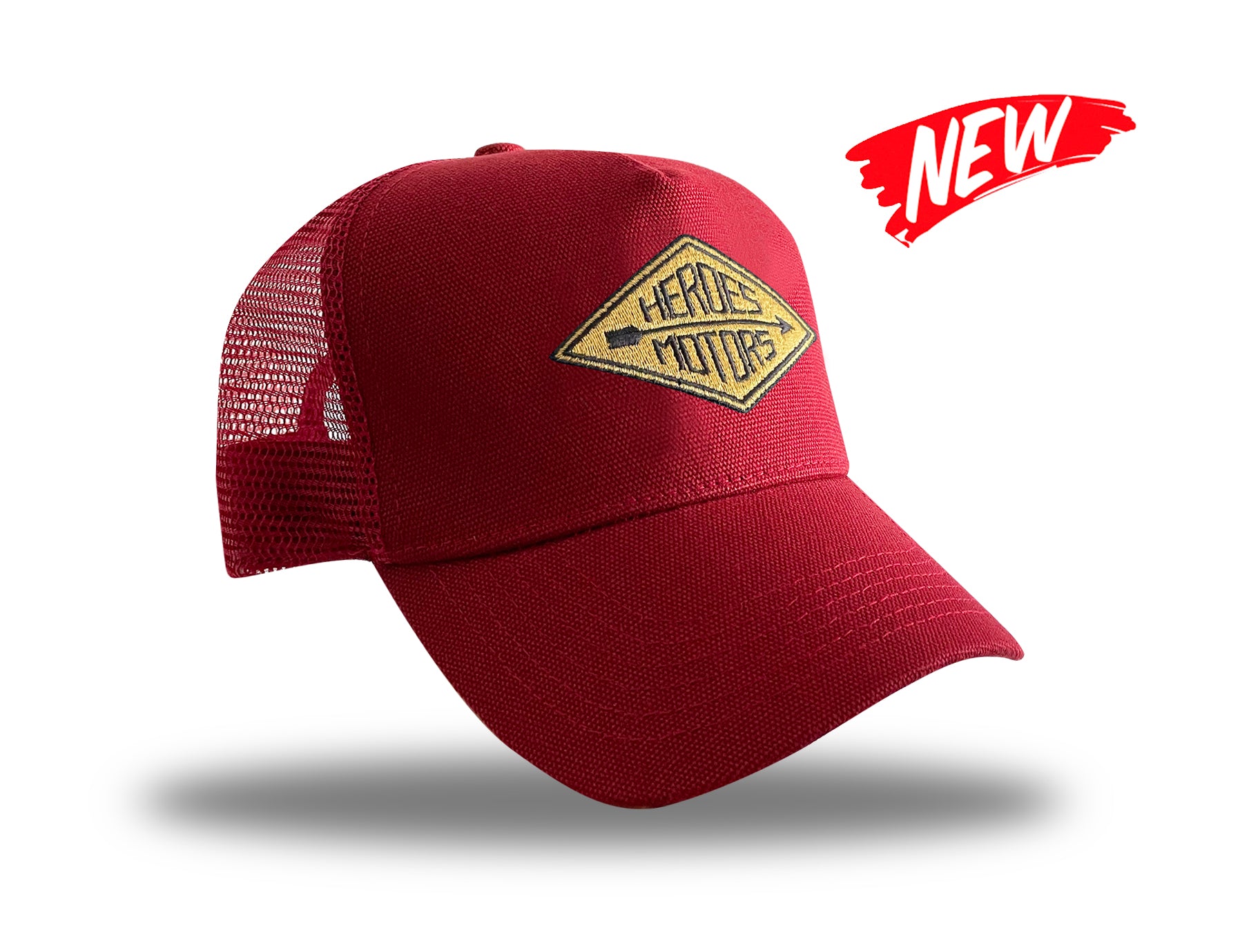 Trucker Hat "Arrow" HM6020 Bur/Gold