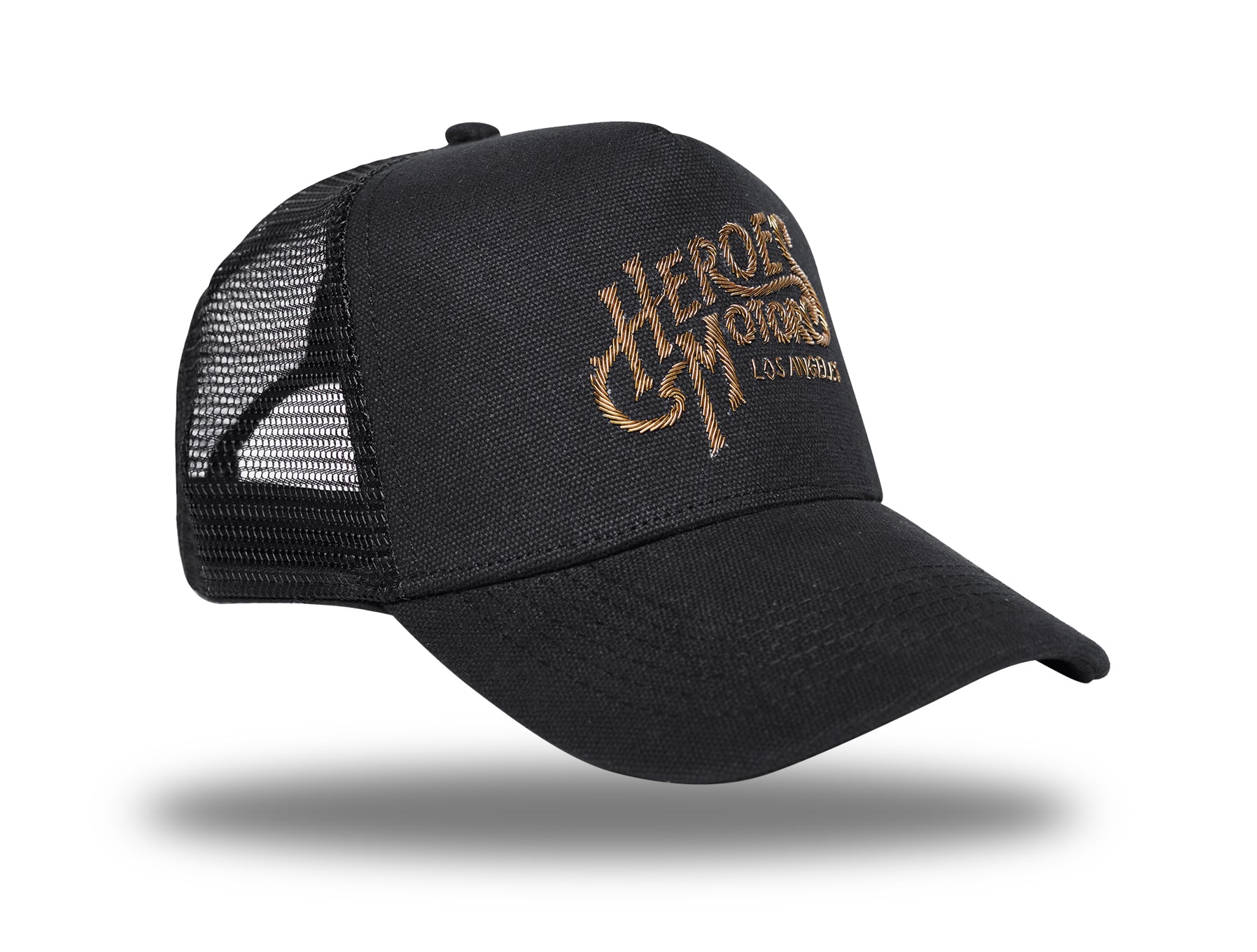 Heroes Motors Trucker Hat "Gold Metal" Limited Edition