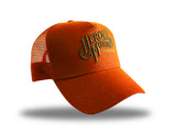Trucker Hat "3D" HM6001 Orange/Army