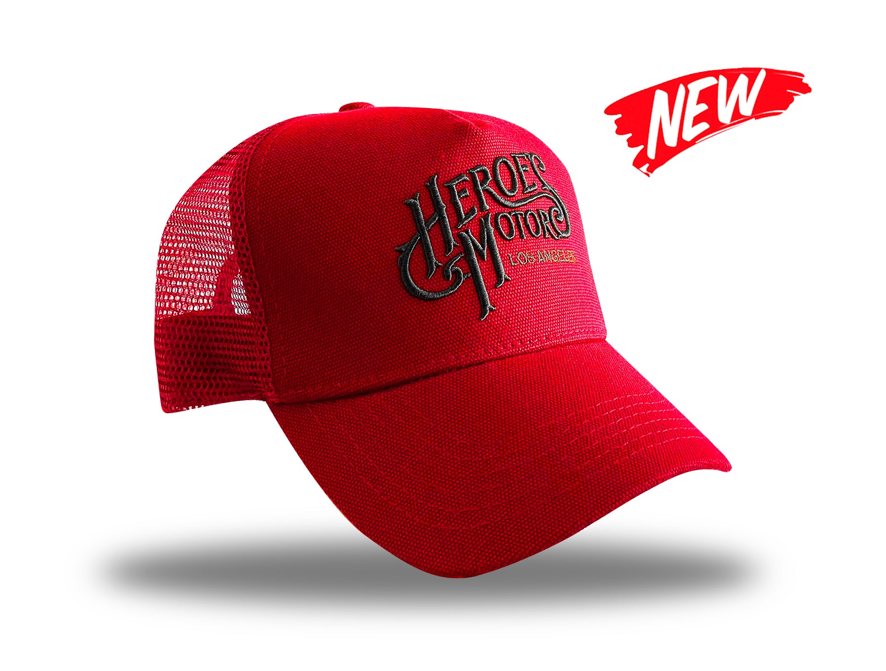 Trucker Hat "3D" HM6001 Red/Black