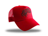 Trucker Hat "3D" HM6001 Red/Black