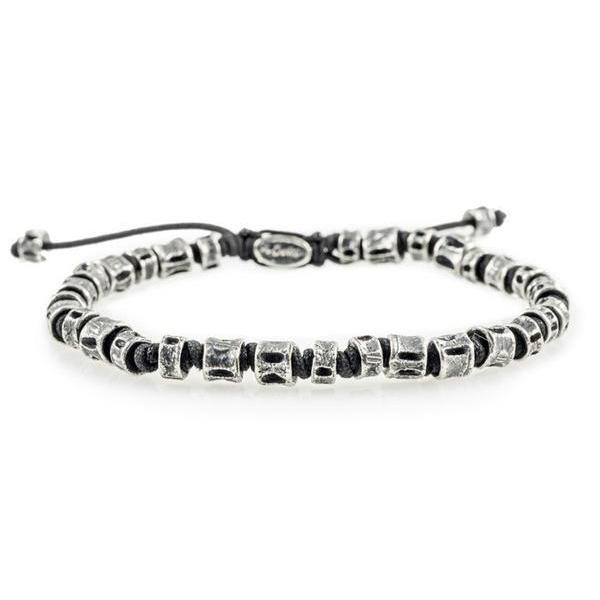 Heroes Motors Jewelry by Mcohendesigns Jointed Oxidized Casted Fish Bone Bracelet - Heroes Motorcycles