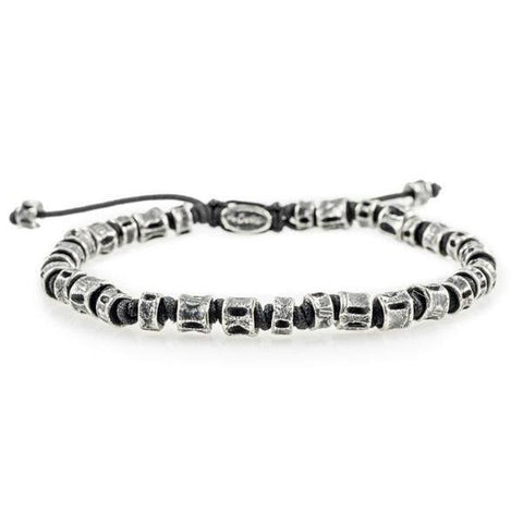 Heroes Motors Jewelry by Mcohendesigns Jointed Oxidized Casted Fish Bone Bracelet