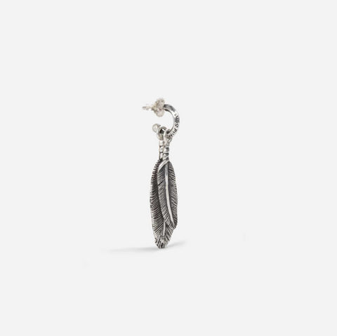 Heroes Motors Double Feather Earrings