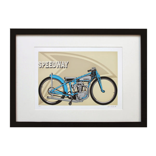 Speedway Limited Edition Print - Heroes Motorcycles
