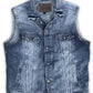 Denim Vest "Captain America" - Heroes Motorcycles