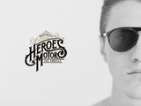 Heroes Black Matte Sunglasses - Heroes Motorcycles