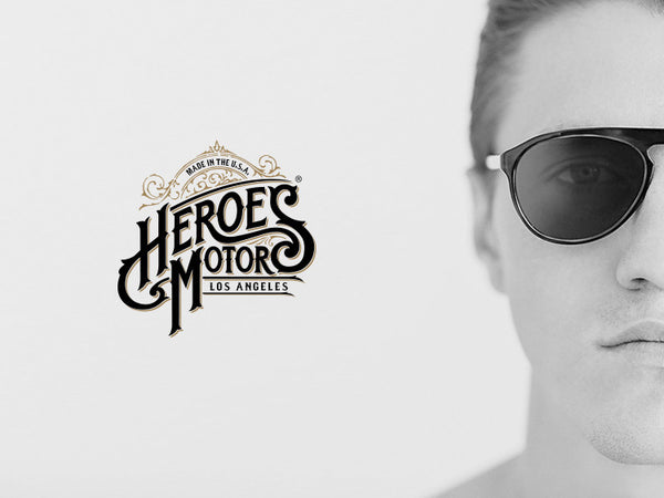 Heroes Black Matte Sunglasses - Heroes Motorcycles