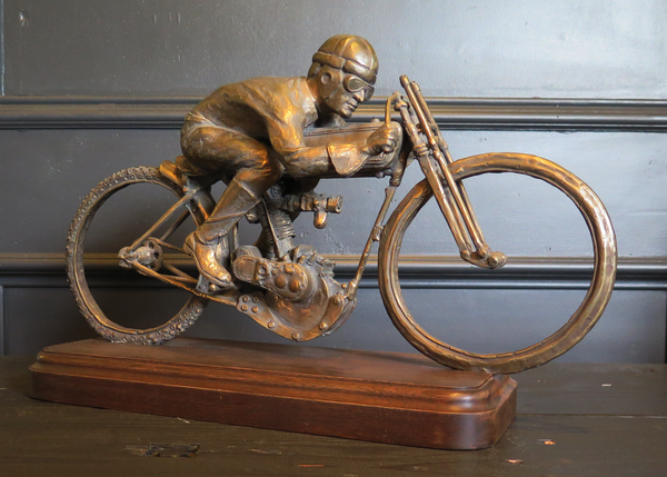 Jeff Decker Harley Davidson Bronze - Heroes Motorcycles