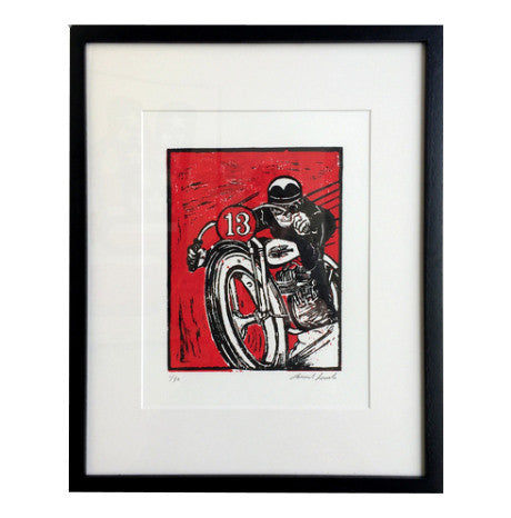 Lucky 13 Studio Edition Print - Heroes Motorcycles